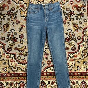 Madewell skinny crop high rise